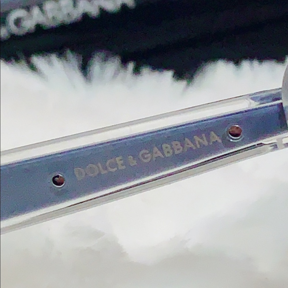 DOLCE & GABBANA Clear Cat Eye Sunglasses DG 6075 - Picture 5 of 7